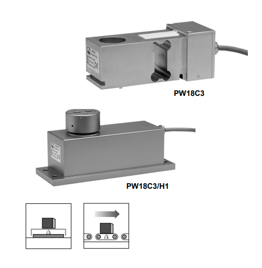 PW18C3/H1/10kg_PW18C3/H1/50kg_PW18C3/H1/75kg稱(chēng)重傳感器_HBM