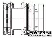 半耦合 + 間隔 + 半耦合 + 扭矩傳感器